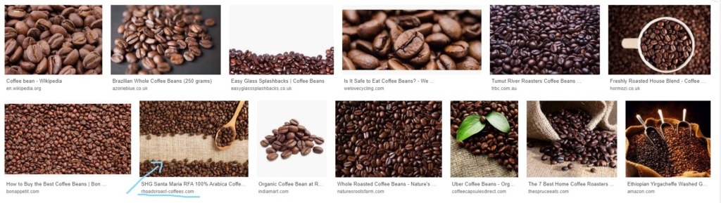 Google Image Search of Coffee Beans